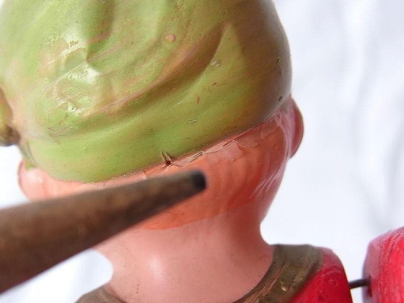 鉄棒運動 戦前製 セルロイド ゼンマイ おもちゃ 箱入り 昭和レトロ 日本製