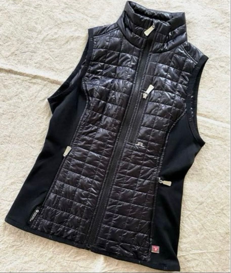 J.LINDEBERG ジェイリンドバーグ　ダウン　ベスト　ブラック　S