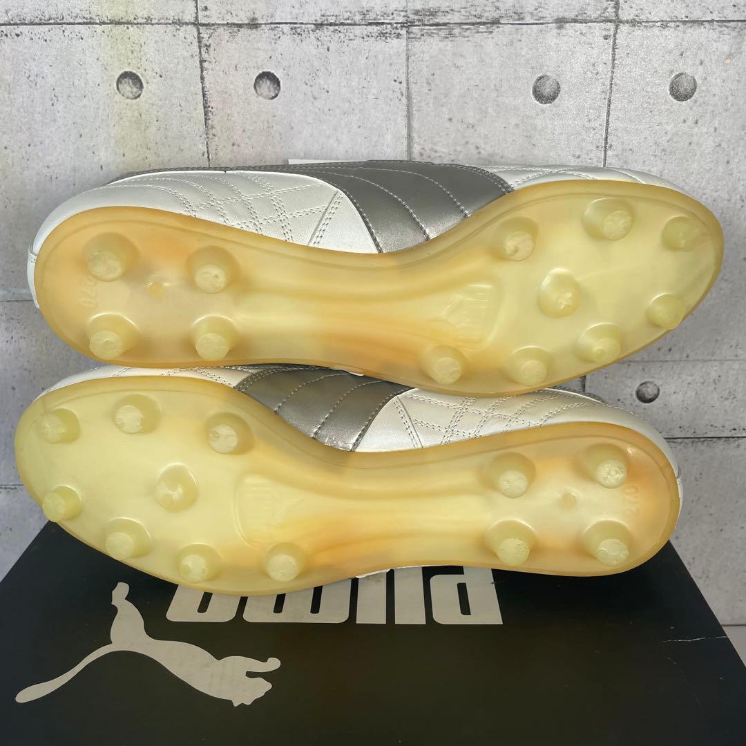 【新品未使用デッドストック】PUMA プーマ　レセルバ3 ホワイト×シルバー