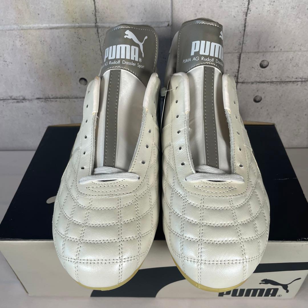 【新品未使用デッドストック】PUMA プーマ　レセルバ3 ホワイト×シルバー