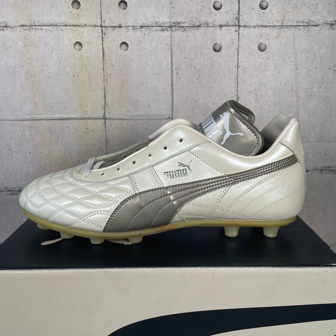 【新品未使用デッドストック】PUMA プーマ　レセルバ3 ホワイト×シルバー