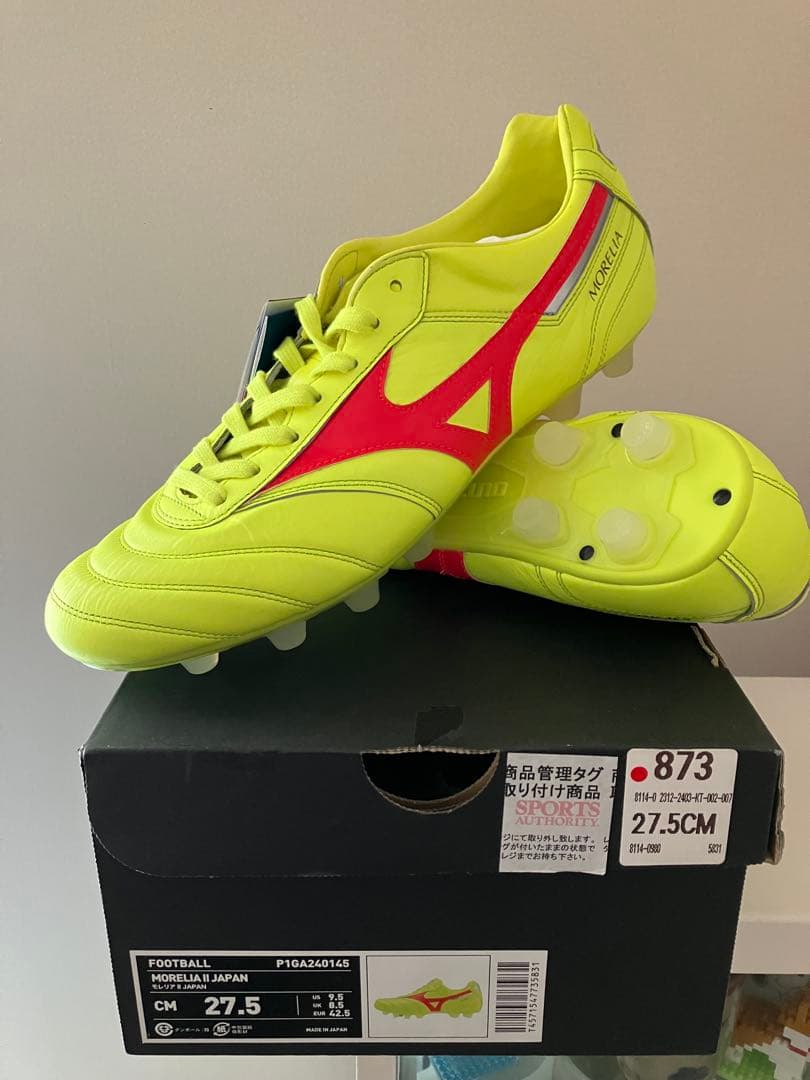 ミズノ サッカー スパイク モレリア II Japan 27.5 CM