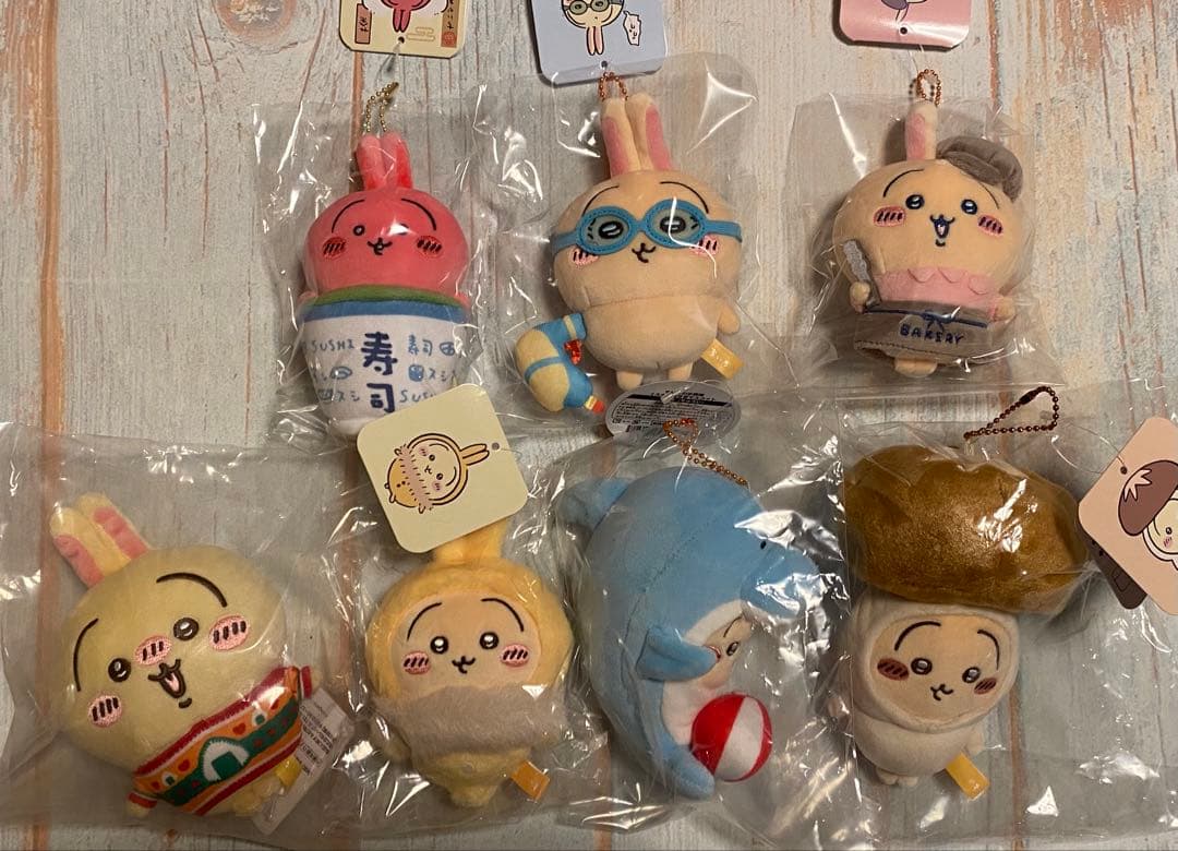 ちいかわうさぎグッズまとめ売り　うさぎマスコット　ちいかわエニマイくじ　うさぎ