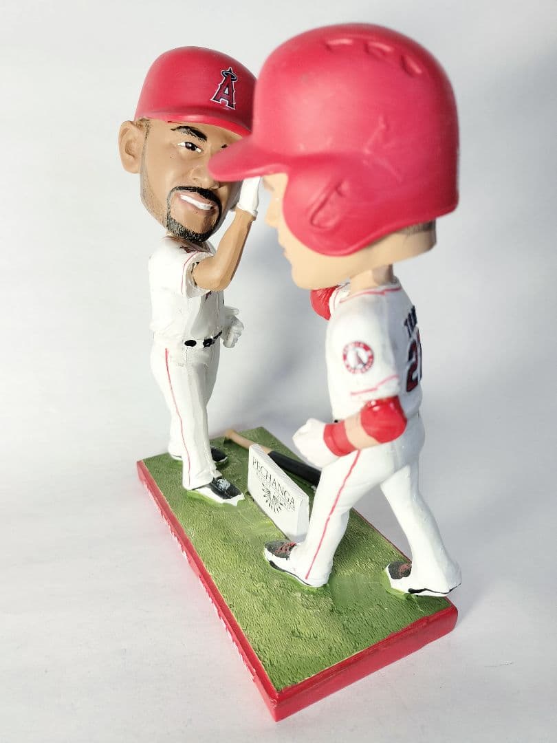 マイク・トラウト&アルバート・プホルス／”40本塁打” ボブルヘッド人形
