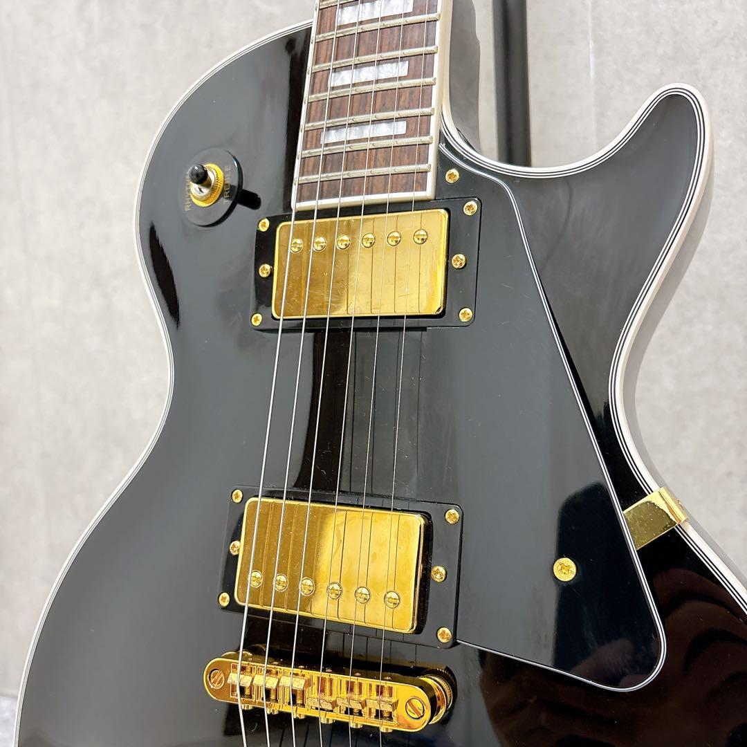 ARIA ブリッツ レスポールカスタム ぼっちざろっく エレキギター 黒金