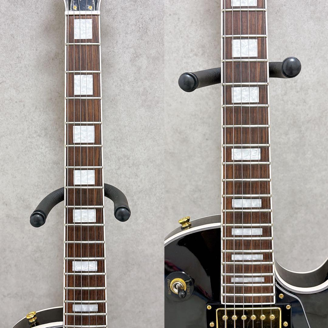 ARIA ブリッツ レスポールカスタム ぼっちざろっく エレキギター 黒金