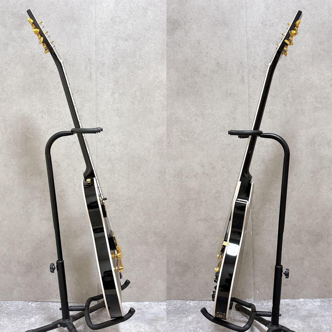 ARIA ブリッツ レスポールカスタム ぼっちざろっく エレキギター 黒金