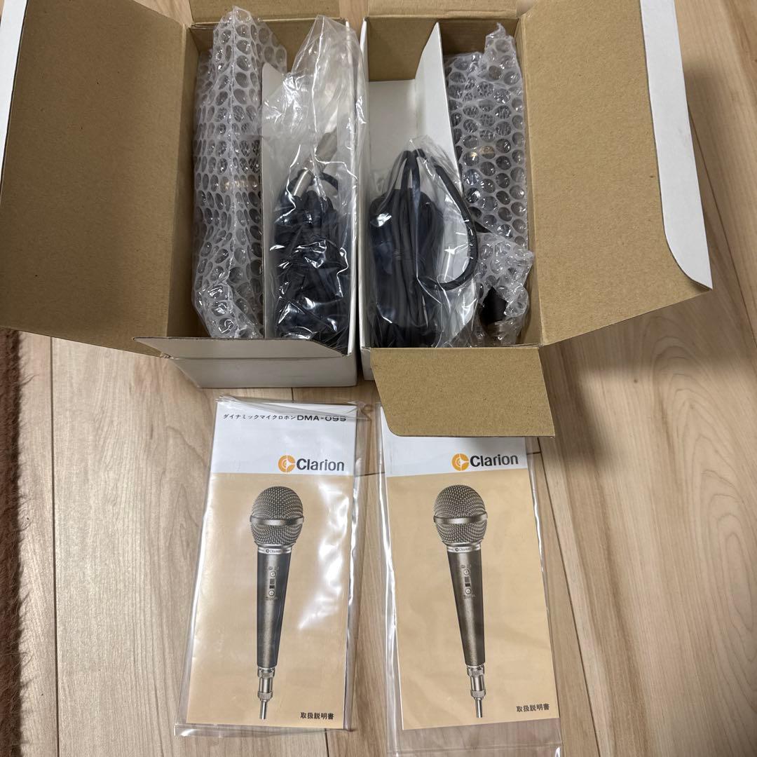 Clarion ダイナミックマイク DMA-099-101 4本セット