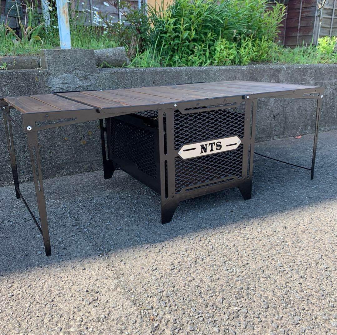 ネイチャートーンズ　サイドアップテーブルL オプションアンダーラック付