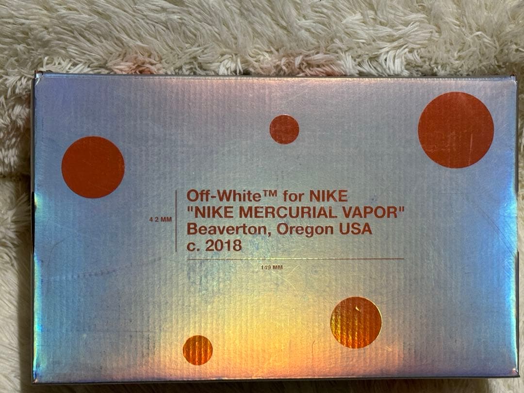 シューズ Nike Mercurial Vapor 12 SE Off-White 28