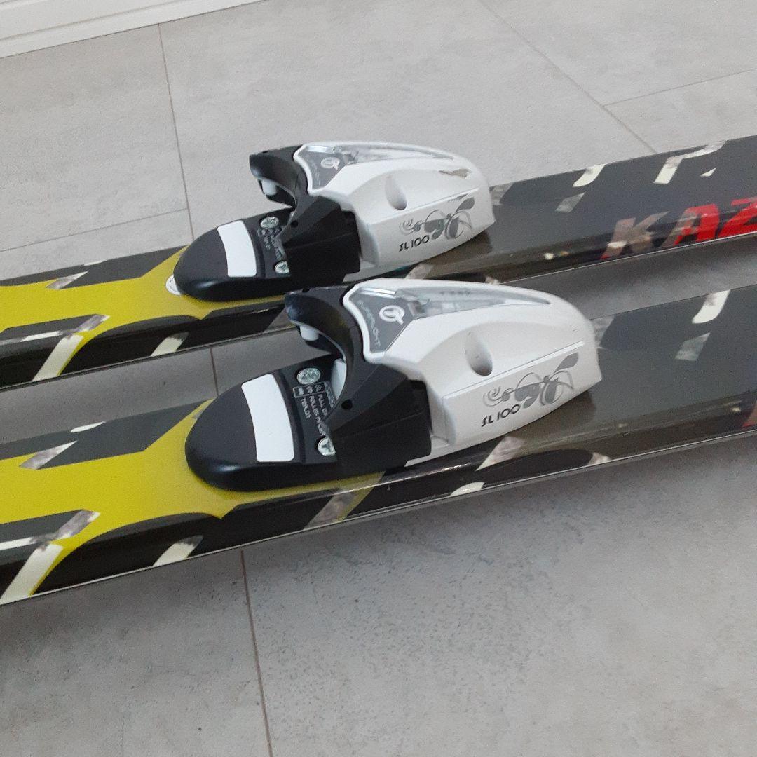 KAZAMA カザマ スキー3点セット 152cm スキーブーツ25cm 大人用