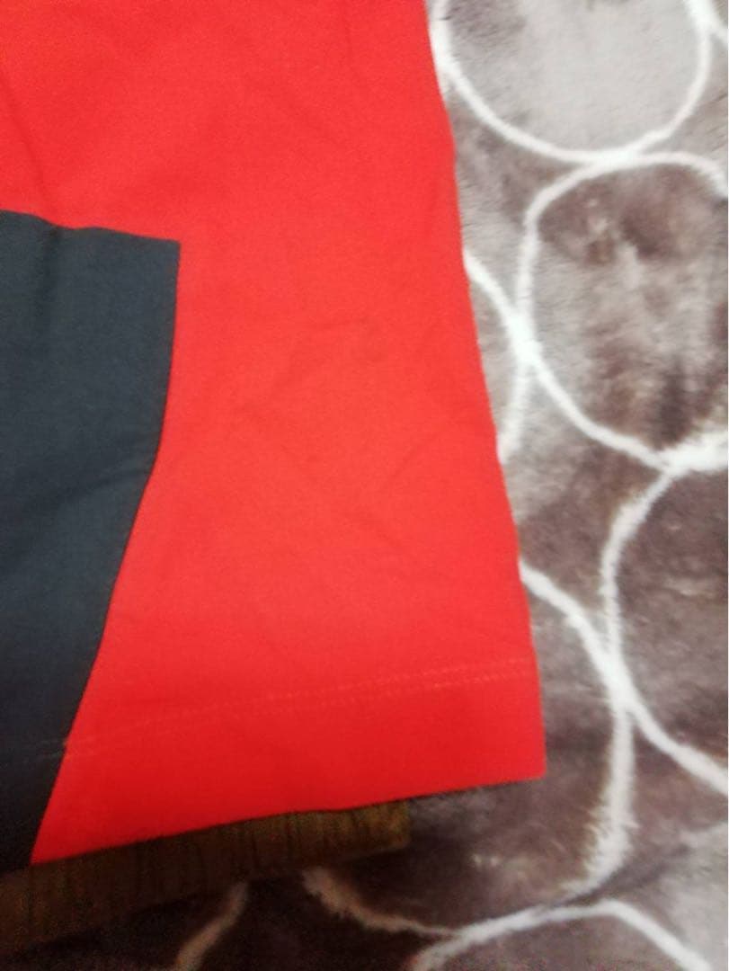 オレンジ スキーウェア サスペンダー付き　スウェーデン製ハードシェルパンツ