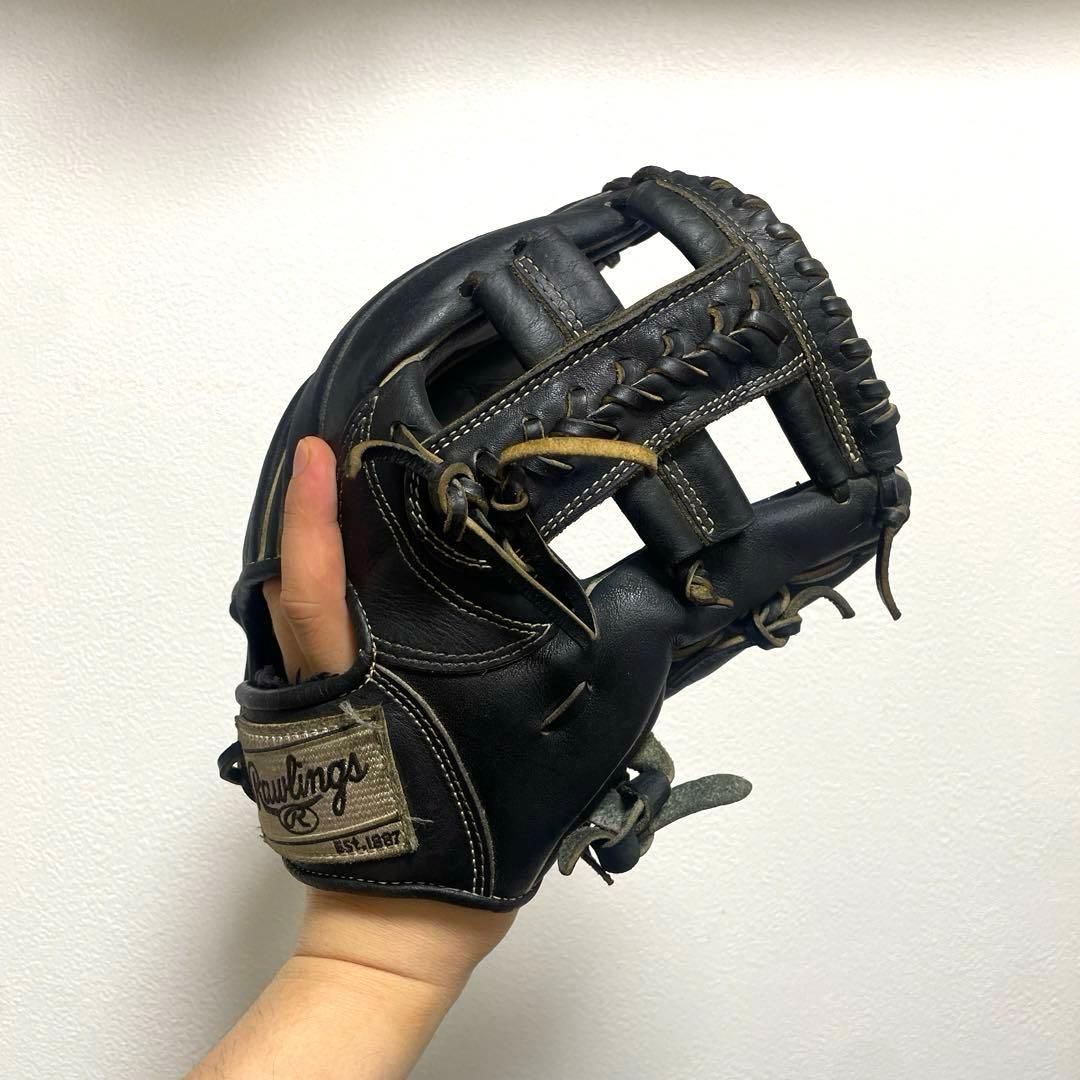 ローリングス HOH 型抜群 即戦力 軟式 少年 内野手用グローブ