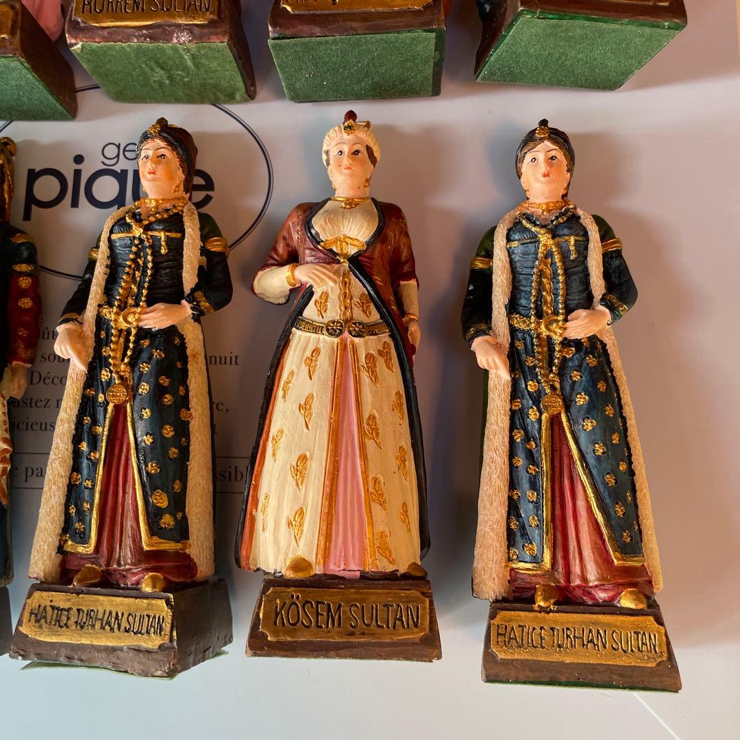 トルコ　オスマン帝国 ハーレム　フィギュア 10体セット