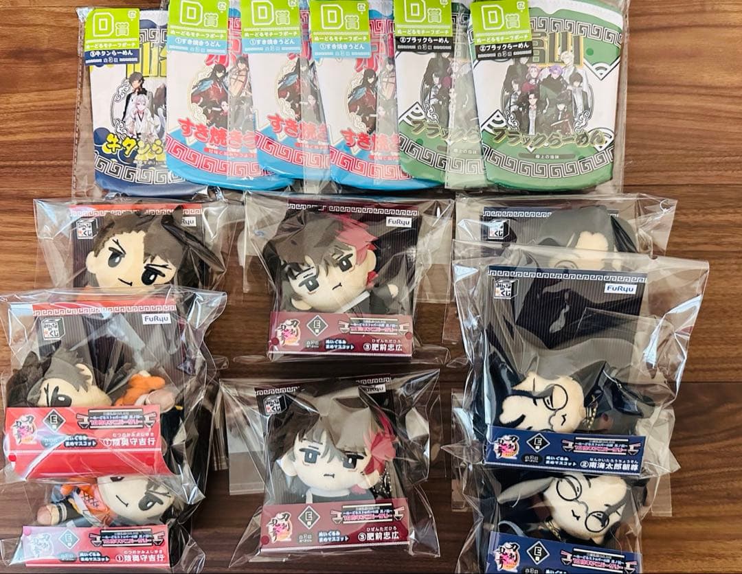 刀剣乱舞 みんなのくじ A賞 B賞 ぬーどるストッパー フィギュアC賞おまけ