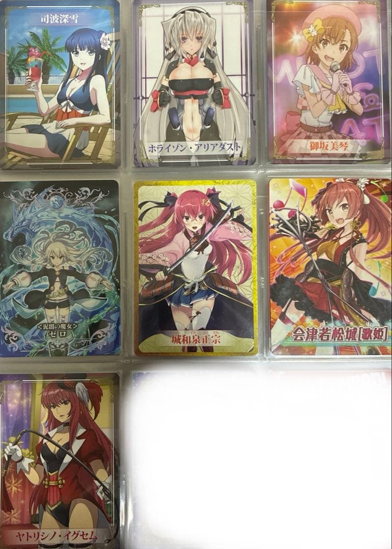 電撃文庫春の祭典2017 来場者特典 プロモカード 7種