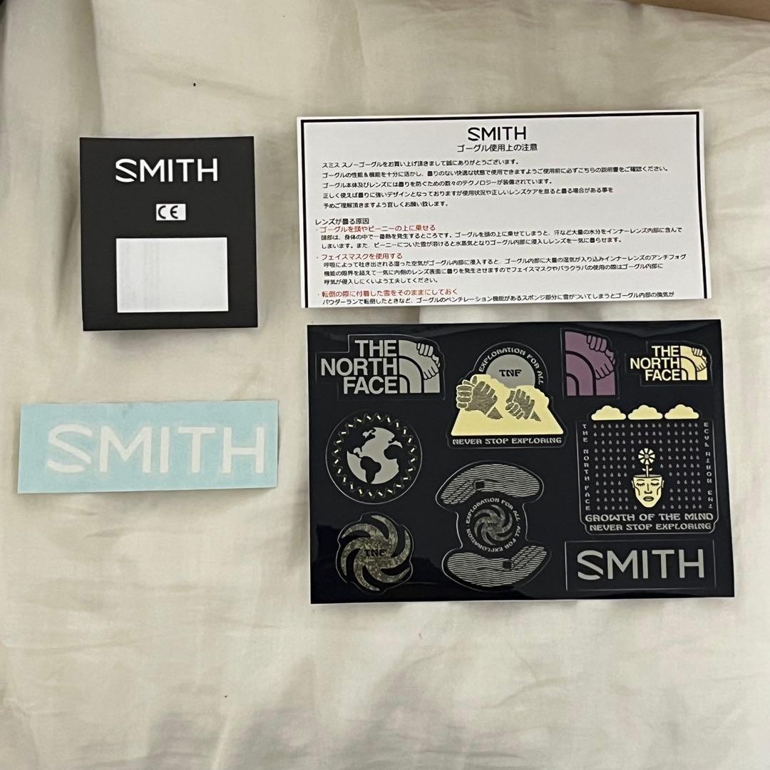 （新品未使用）スキーゴーグル smith Squad XL ノースフェイスコラボ