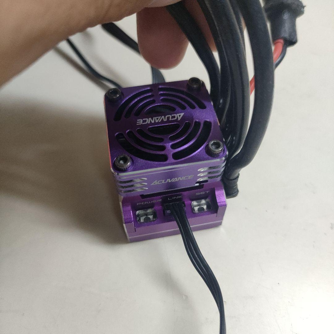 アキュヴァンス ジャービスXX ESC レイストーム、S.BUSアダプター付き