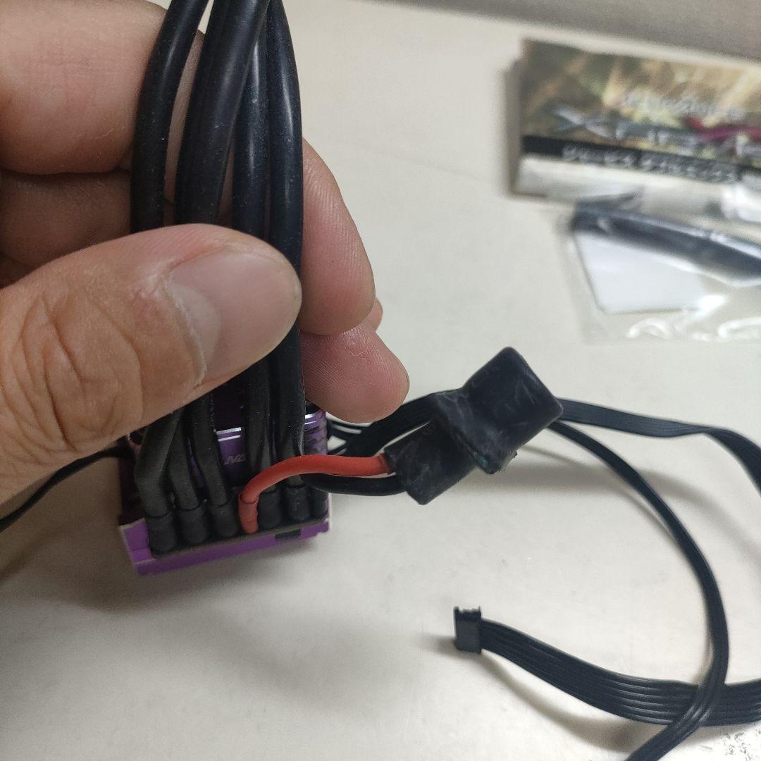 アキュヴァンス ジャービスXX ESC レイストーム、S.BUSアダプター付き