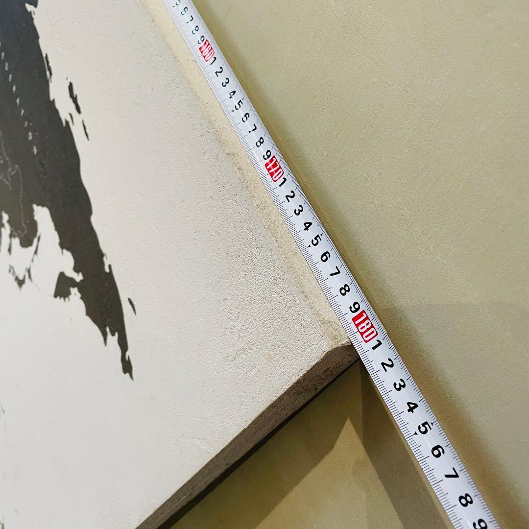 【美品】BoConcept 世界地図 アート 100×180 コンクリート 希少