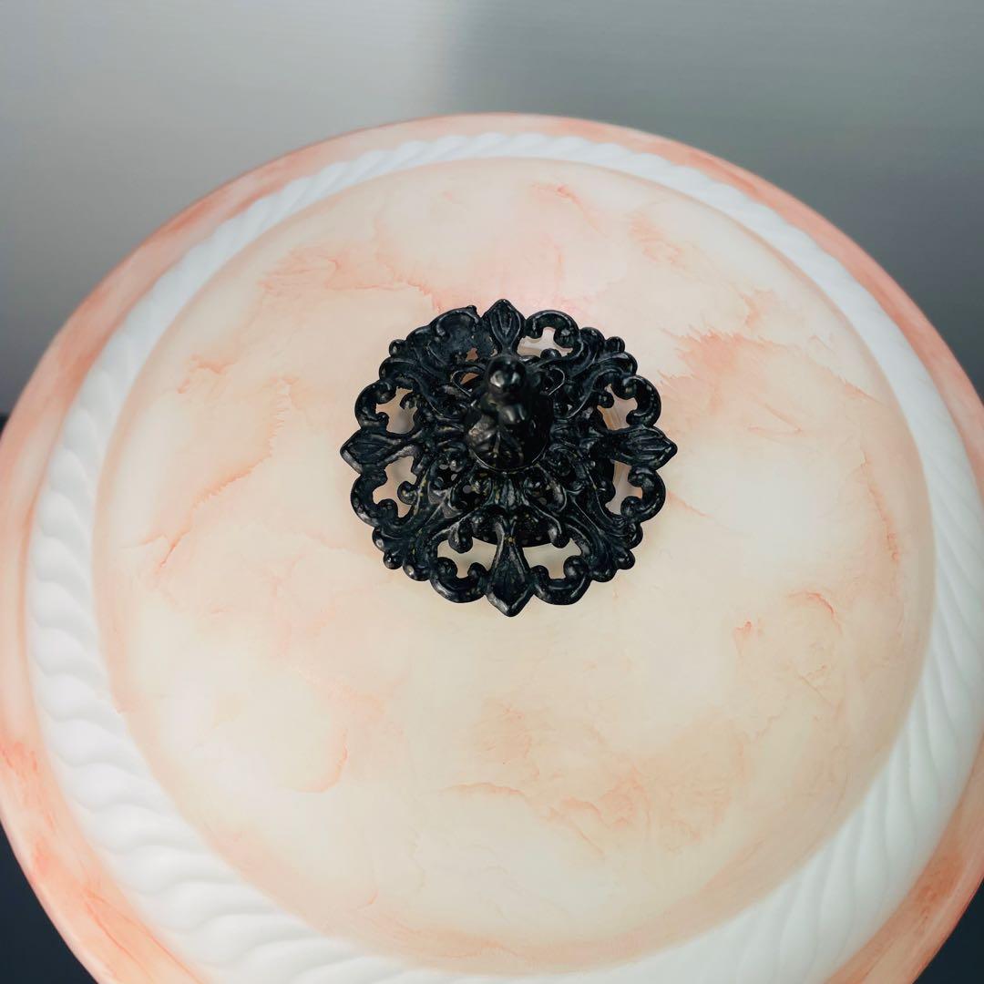 ヴィンテージ 彫刻ランプ テーブルランプ 照明