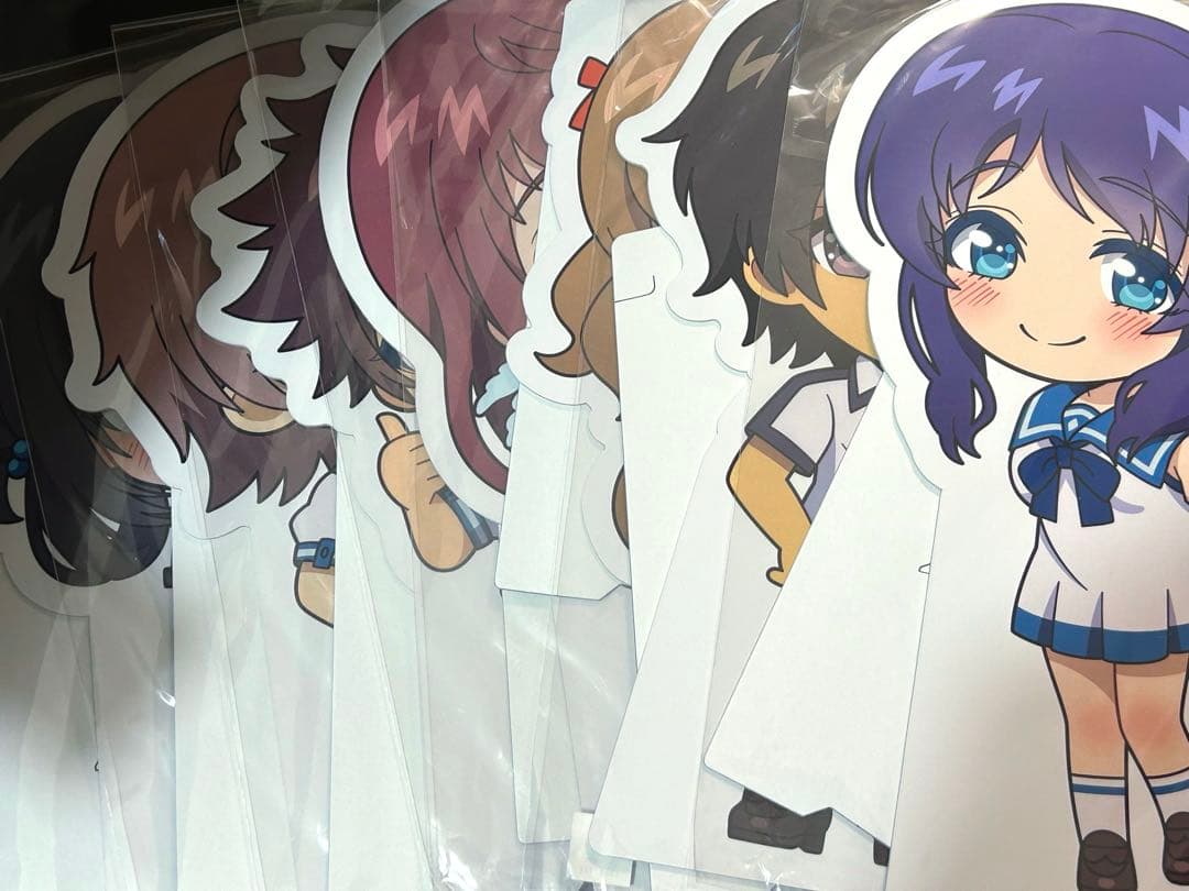 凪のあすから　熊野市限定　スタンディパネル　コンプリートセット