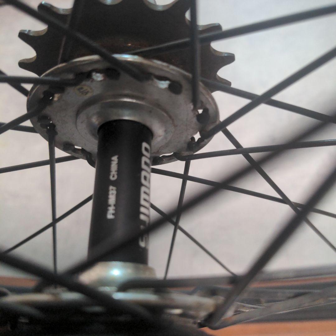 26インチタイヤ、SHIMANOホイール