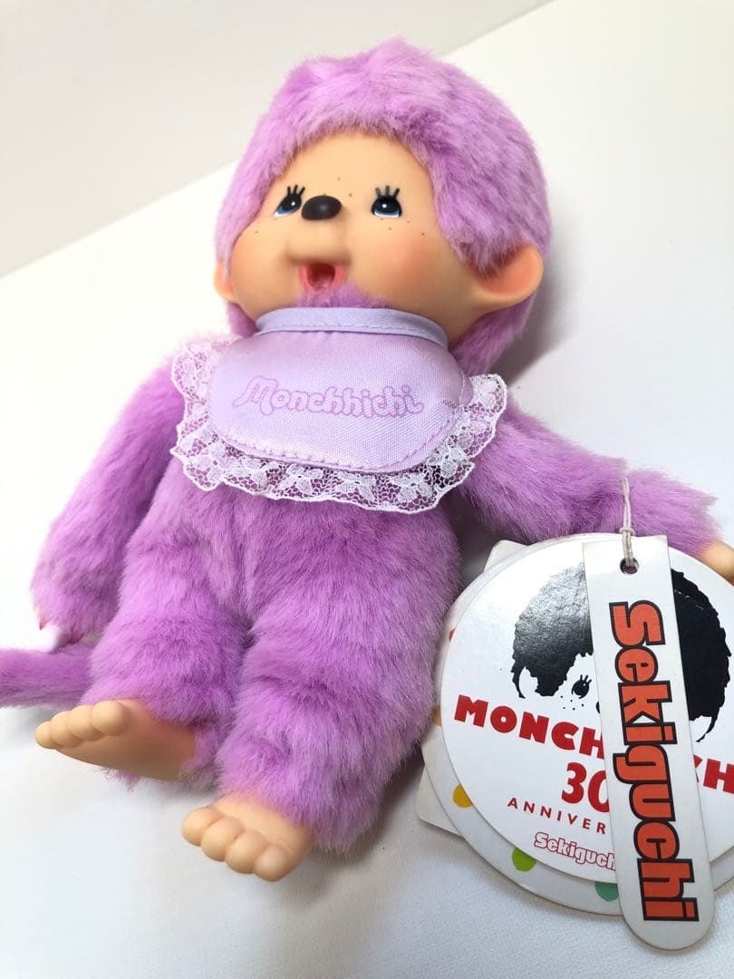 2004年発売 トーン モンチッチ パープル monchhichi 1226