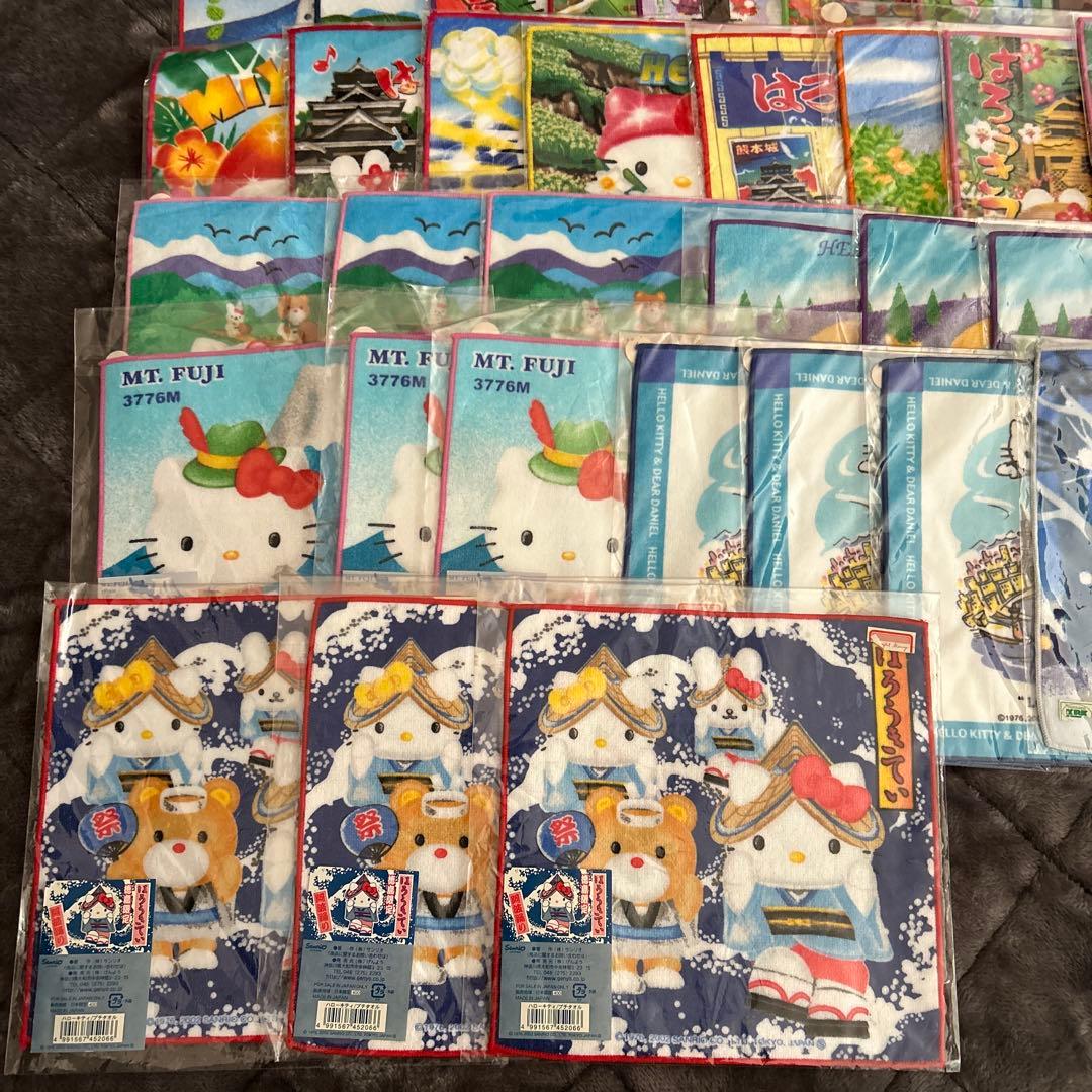ハローキティ　ご当地タオル50枚