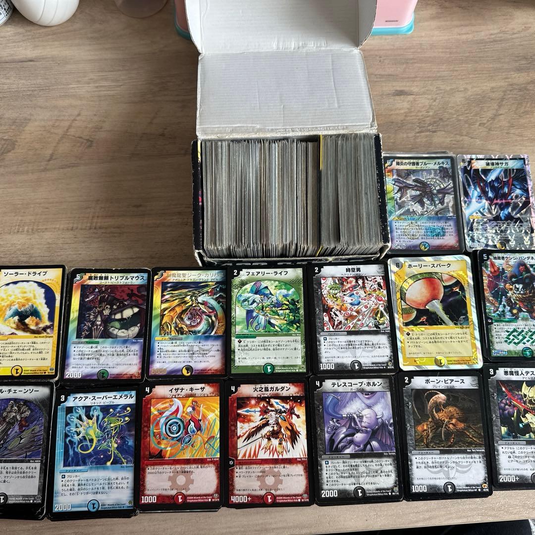 デュエル・マスターズカード　1500枚超え
