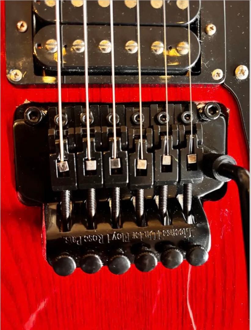 ポールギルバート　オマージュ FRM系　オリジナル製作ギター