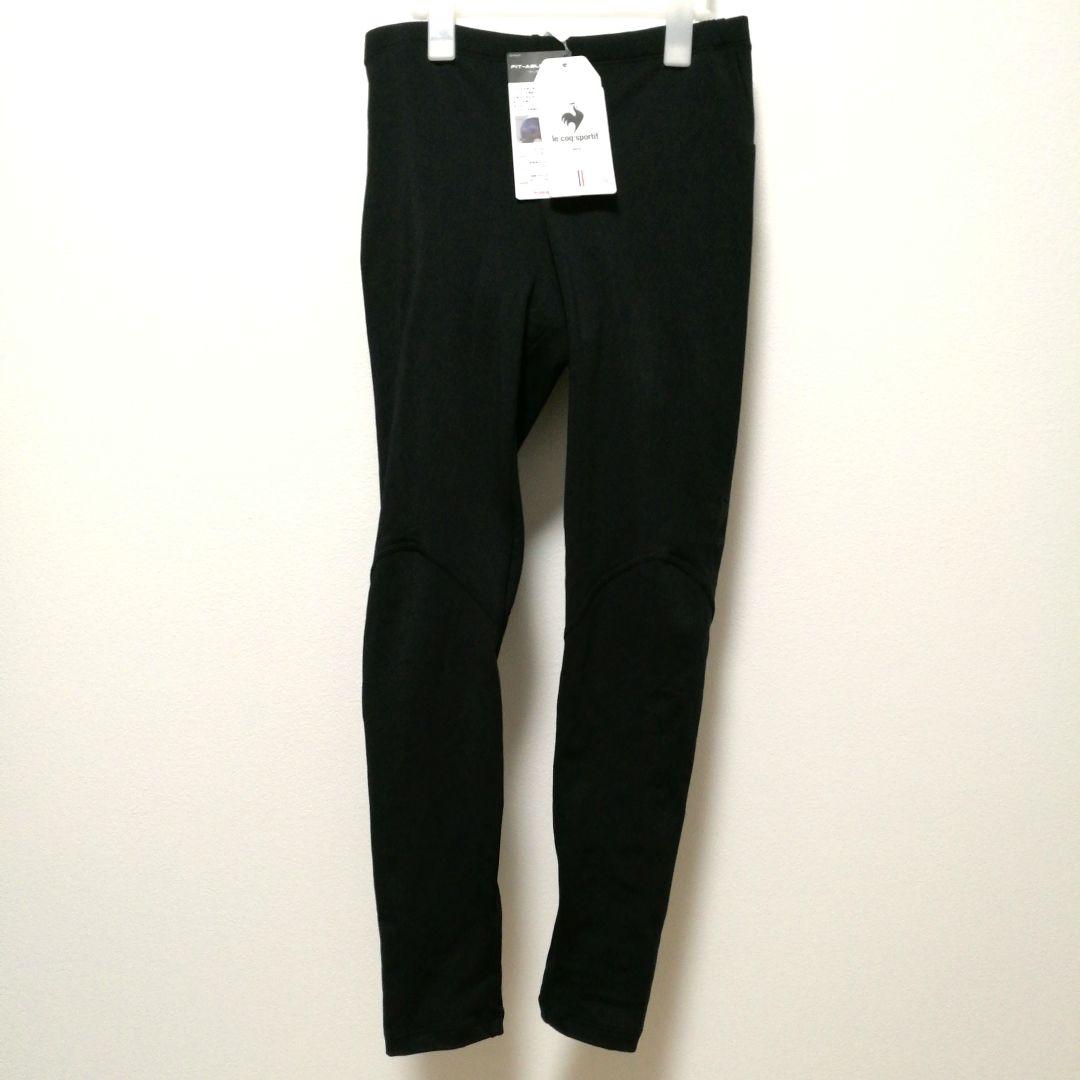 新品ルコックスポルティフ⭐︎メンズM防寒サイクルウェア自転車パンツボトムス秋冬