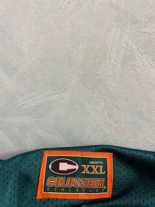 Miami Hurricanes フットボールシャツ XL マイアミハリケーンズ