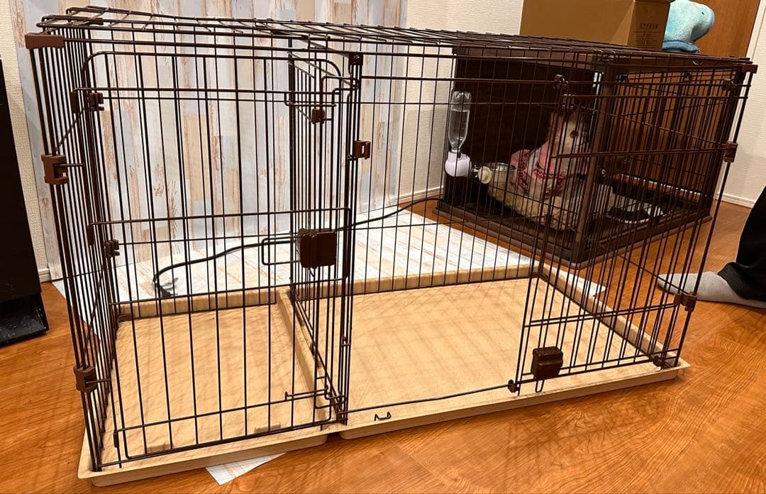 大きめ 金属製 小型犬用 ケージ