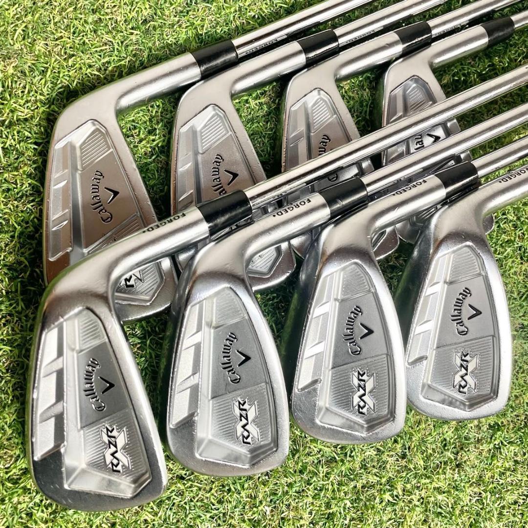 キャロウェイ RAZR X FORGED アイアンセット 豪華8本 メンズ 右用