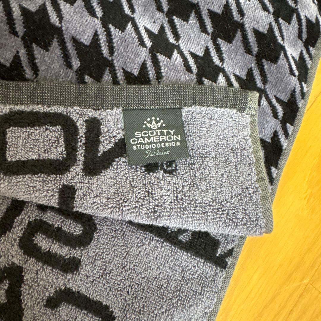 SCOTTY CAMERON ゴルフタオル ハウンドトゥース