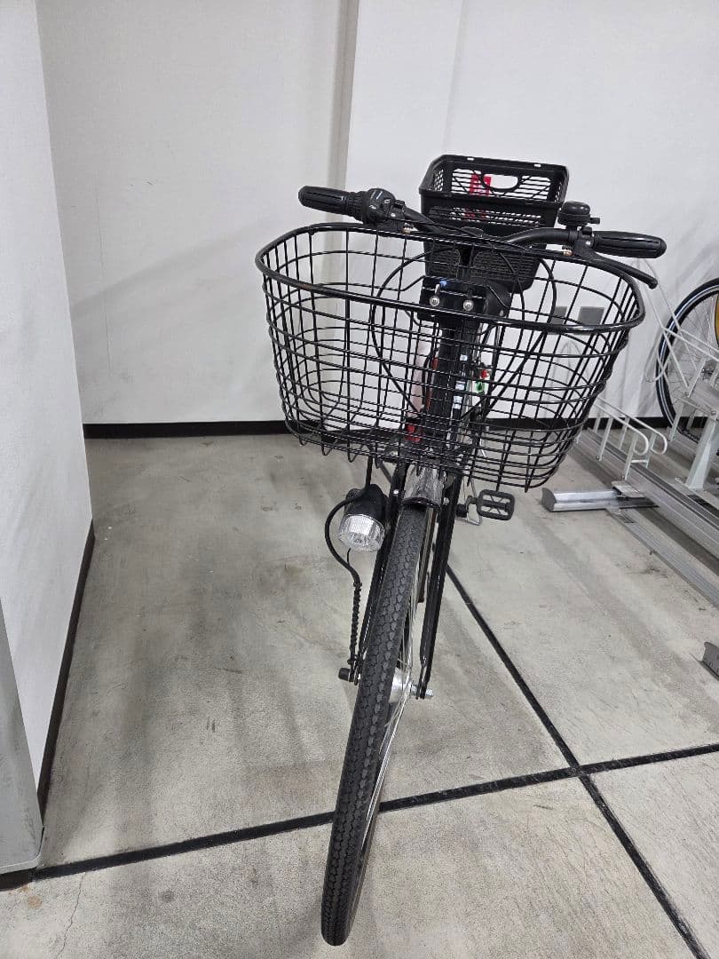 TAMAKOSHI ルイスアミューズ ブラック ジュニア 26 野球 ママチャリ