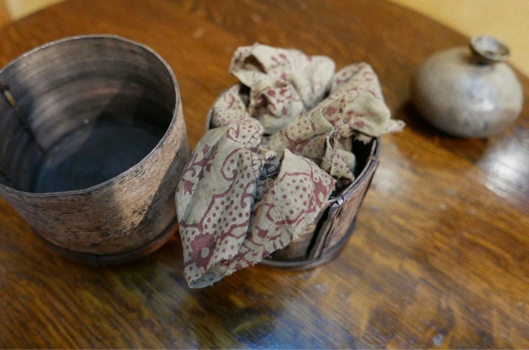 李朝 油壺　古美術