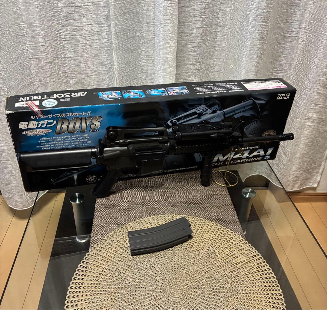 美品　東京マルイ カスタム品　M4A1 電動ガン　R.I.S.version