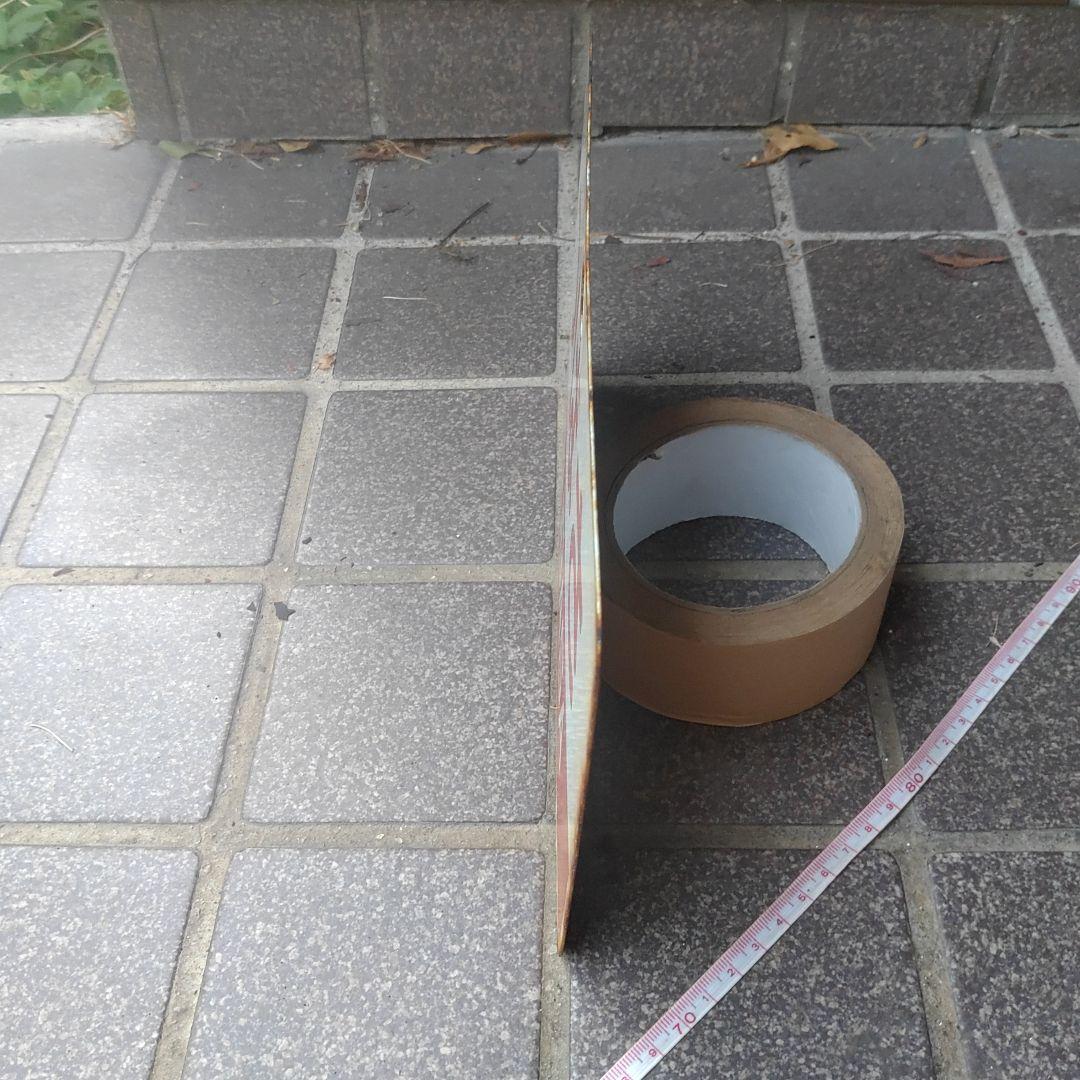 【鉄道サボ　愛称板】（表）つばさ TSUBASA（裏）白