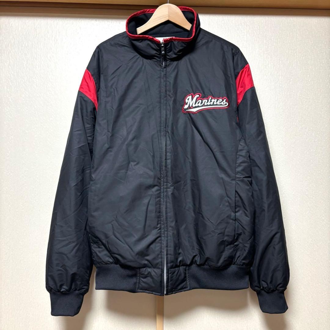 ✨美品✨ 千葉ロッテマリーンズ グラウンドコート ブルゾン アウター XL