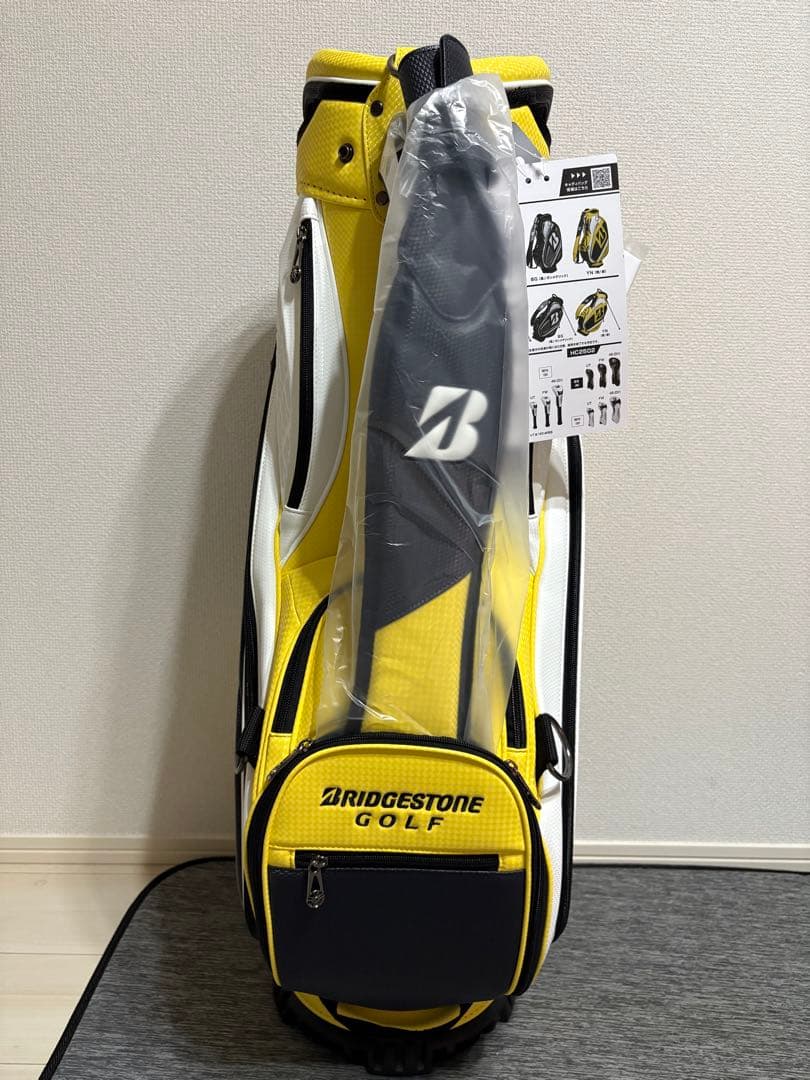 【新品未使用】安田祐香さんサイン入り　キャディバッグ ツアーレプリカモデル