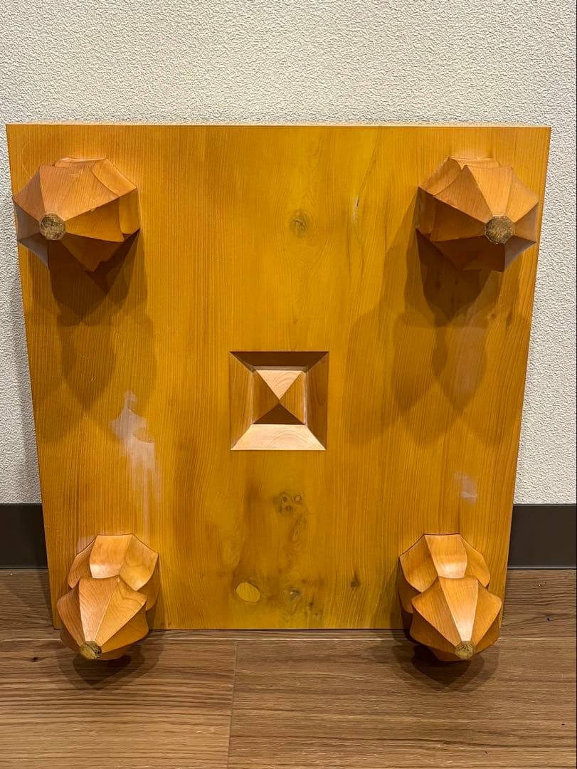 【送料込み】囲碁盤　木製　脚付