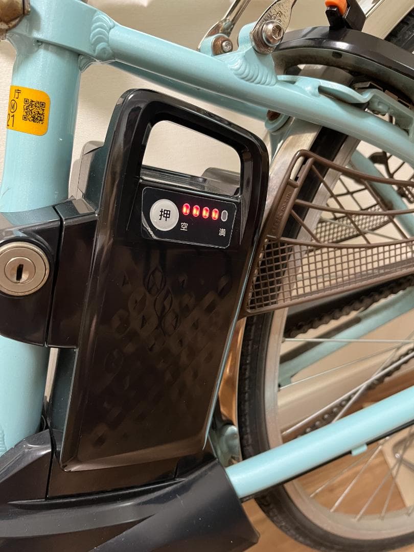 パナソニック 26型電動アシスト自転車ビビ・YX 3段変速 BE-ELYX632