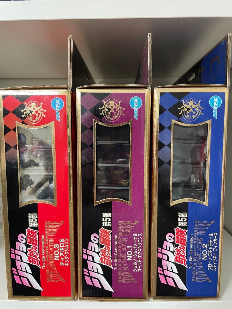 ジョジョの奇妙な冒険 第5部 フィギュアセット