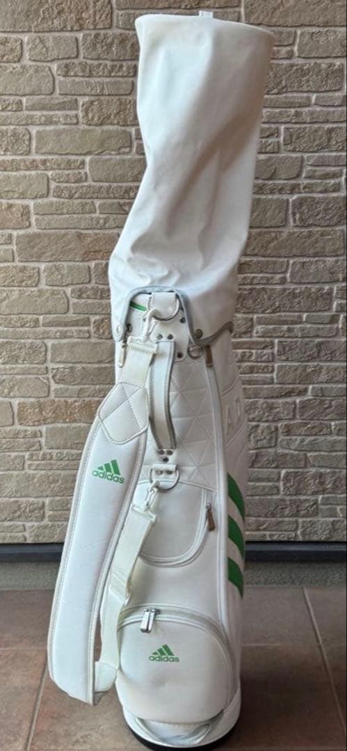 希少　adidas アディダス　ゴルフ　レディース　キャディーバッグ　ホワイト