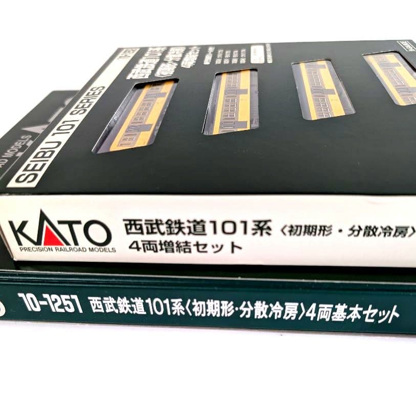 KATO 西武鉄道　101系〈初期形・分散冷房〉　4両基本+4両増結セット