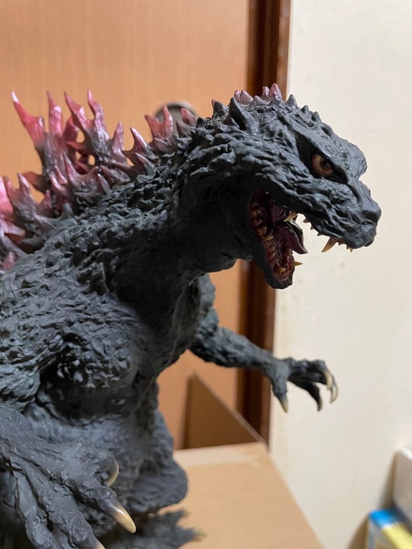 ゴジラ2000 ミレニアム ひな形レプリカ ソフビ版 メタリックレッドVer.