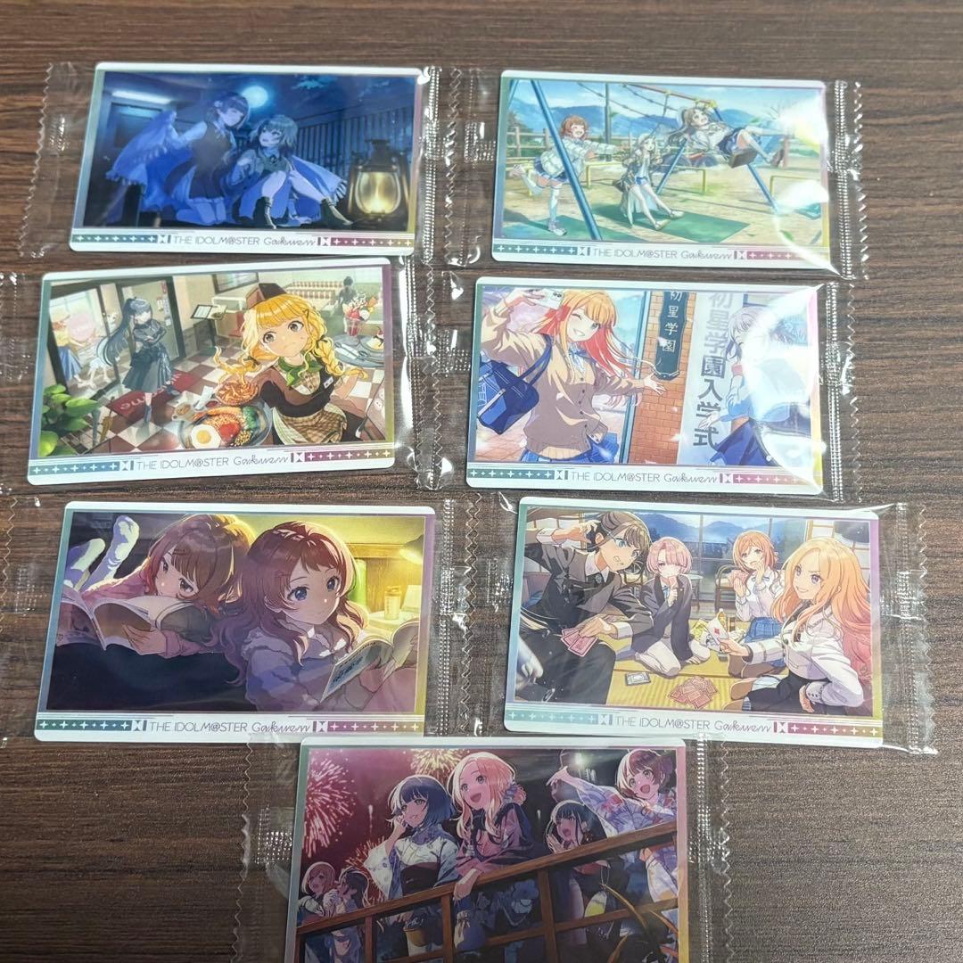 全31種フルコンプリート ウエハース最新3弾 学マス 学園アイドルマスター