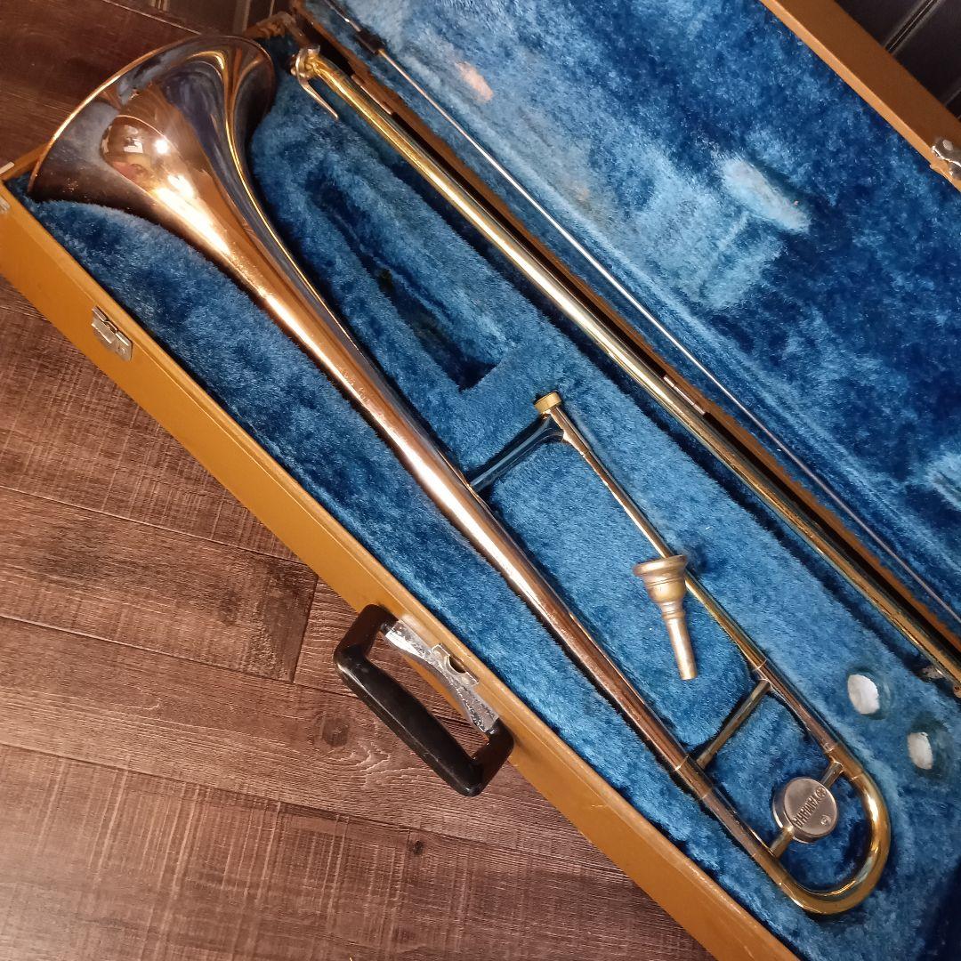 【赤ベル】現状品 YAMAHA テナートロンボーン YSL-353 ハードケース